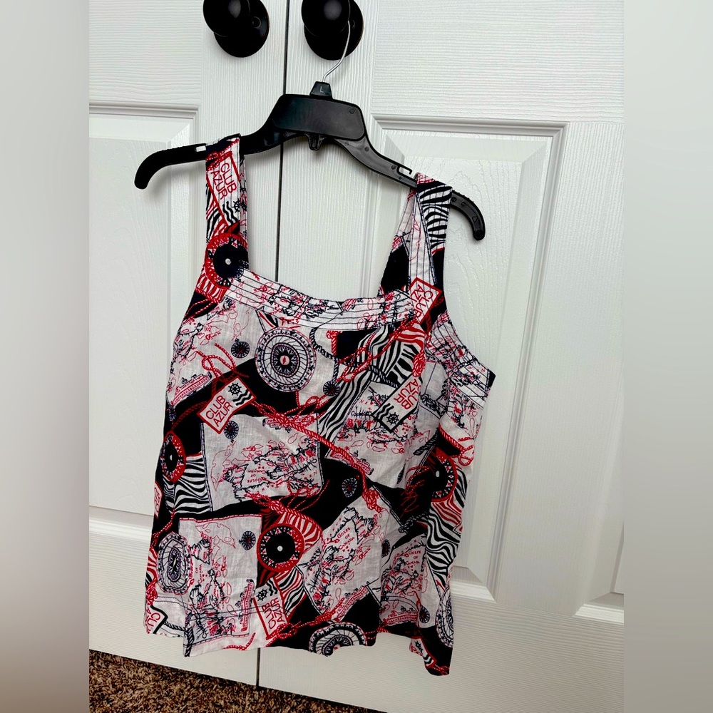 Talbots linen tank top. Bnwt. Xl.